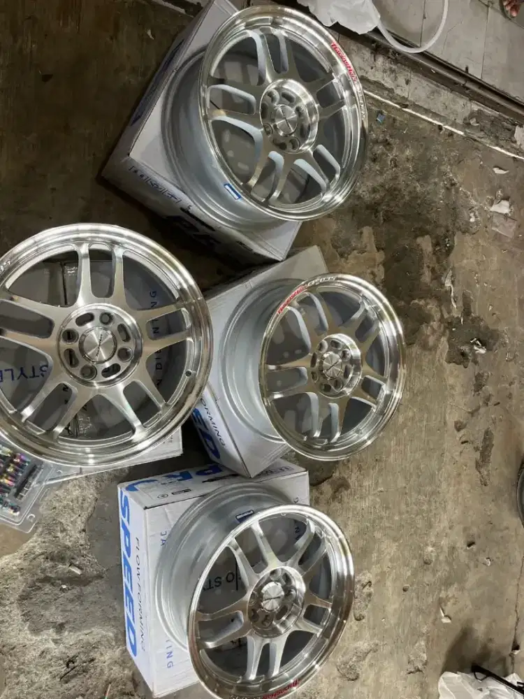 Velg racing merk HART Cari TT velg bawaan mobil toyota ayla