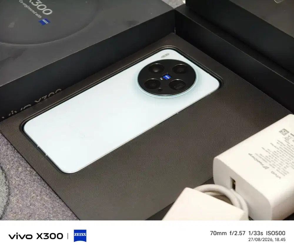 VIVO X300 12/256 MIST BLUE FULLSET LIKE NEW