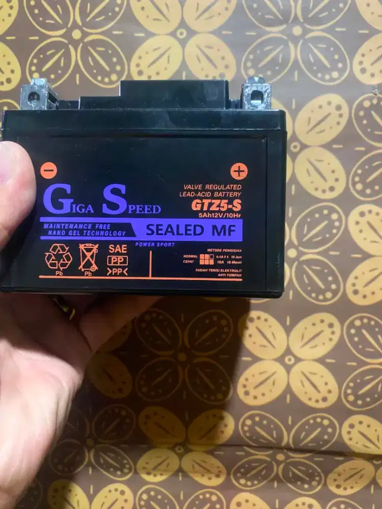 JUAL AKI MERK GS MASIH BARU BELUM DIPAKAI