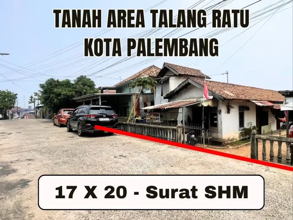 TANAH AREA TALANG RATU KOTA PALEMBANG