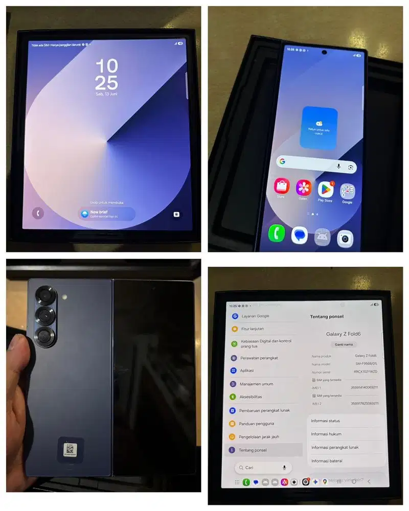 Samsung Galaxy Z fold 6   12/512