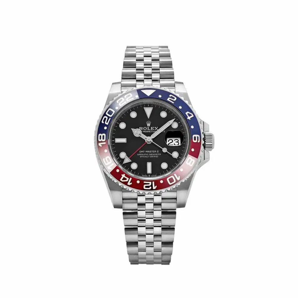 Rolex GMT Master II, Blue Red Ceramic ‘PEPSI’ Jubilee
