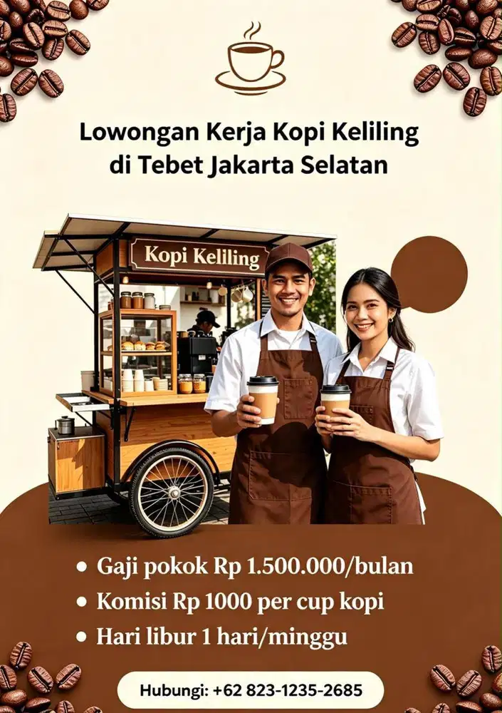 Kopi Keliling Motor listrik