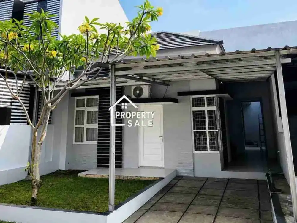 Disewakan Rumah Modern Minimalis 1 Lantai Cibubur Country Cikeas renovated siap Huni Depan fasum parkir bebas kosongan