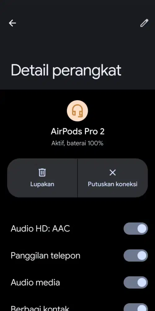 Airpods 2 pro.baca deskripsi
