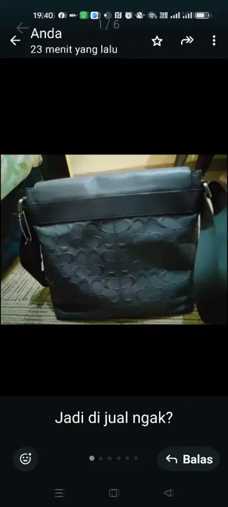 Tas merk coach original, masih bagus banget
