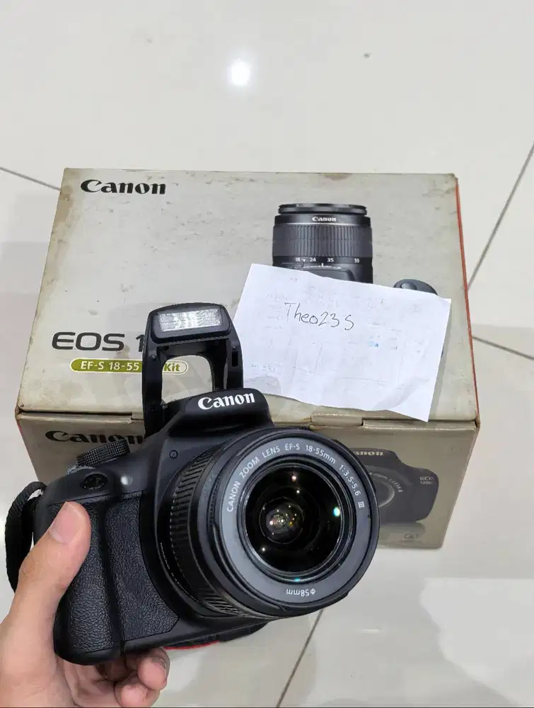 BISA NEGO&COD Kamera Canon EOS Kit 18-55m 1200D Fullest mulus like new
