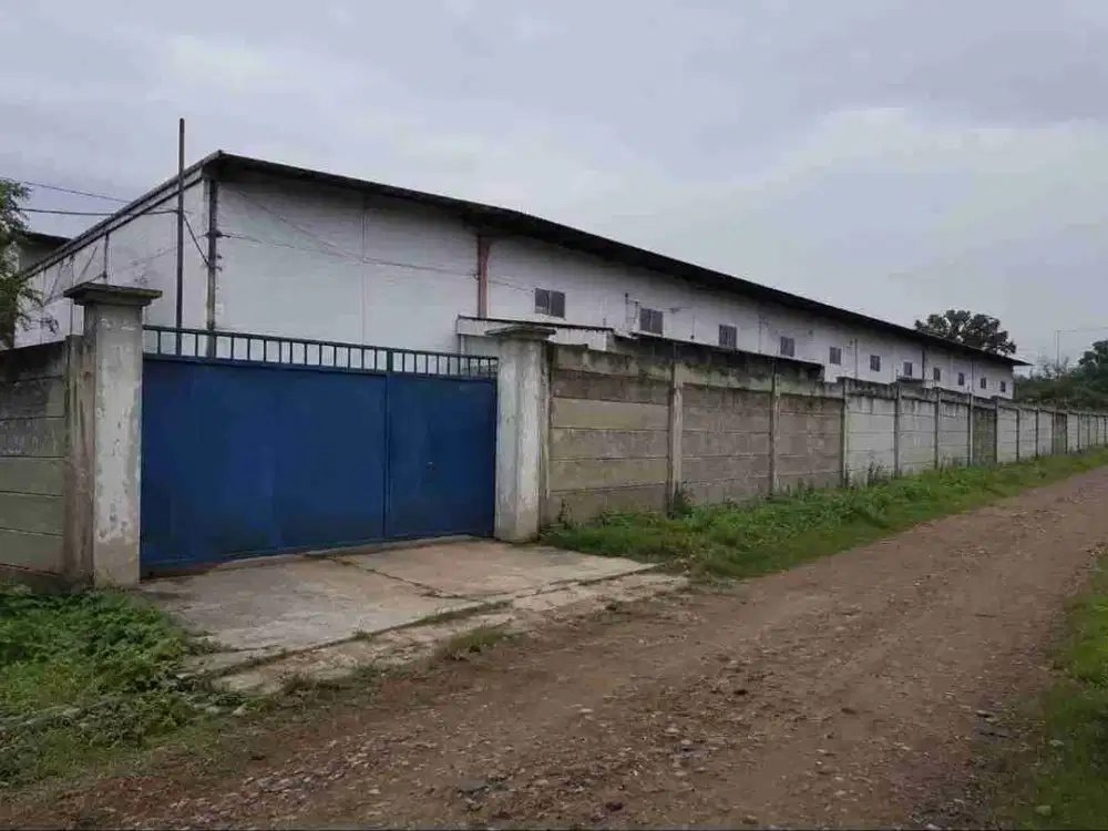 DIJUAL PABRIK / GUDANG PRODUKSI – ZONA INDUSTRI GUNUNG SINDUR