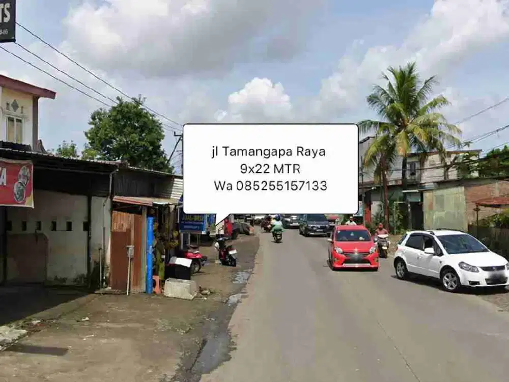 Rumah Jl Tamangapa Raya 9x22 MTR cocok bangun Ruko