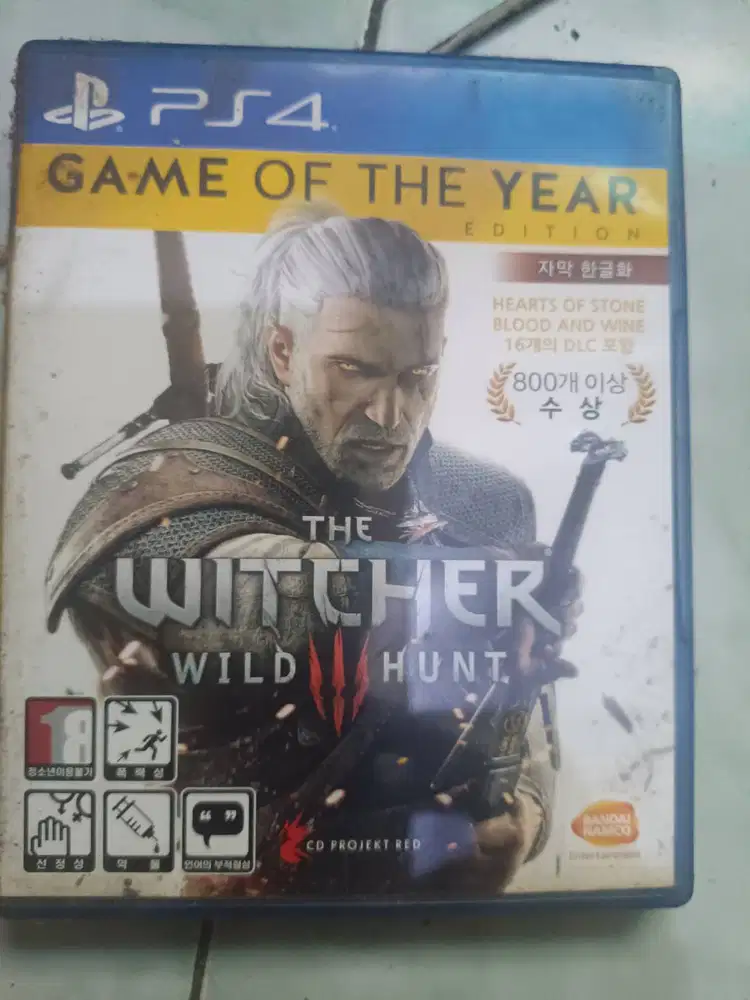 BD game PS4 The Witcher 3