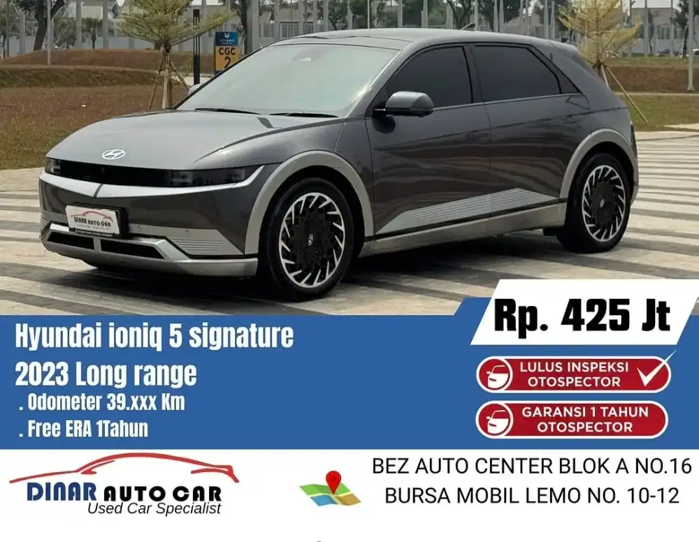 (39Rb) Ioniq 5 Signature Long Range 2023 Matic Warenty On*Dinar auto*