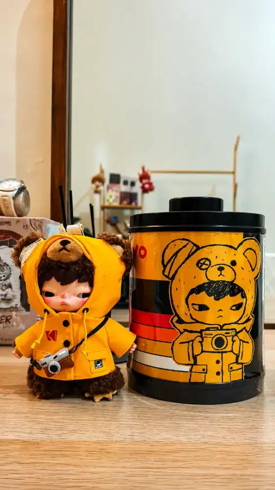 Popmart Hirono Kodak Plush Pendant Bag Charm