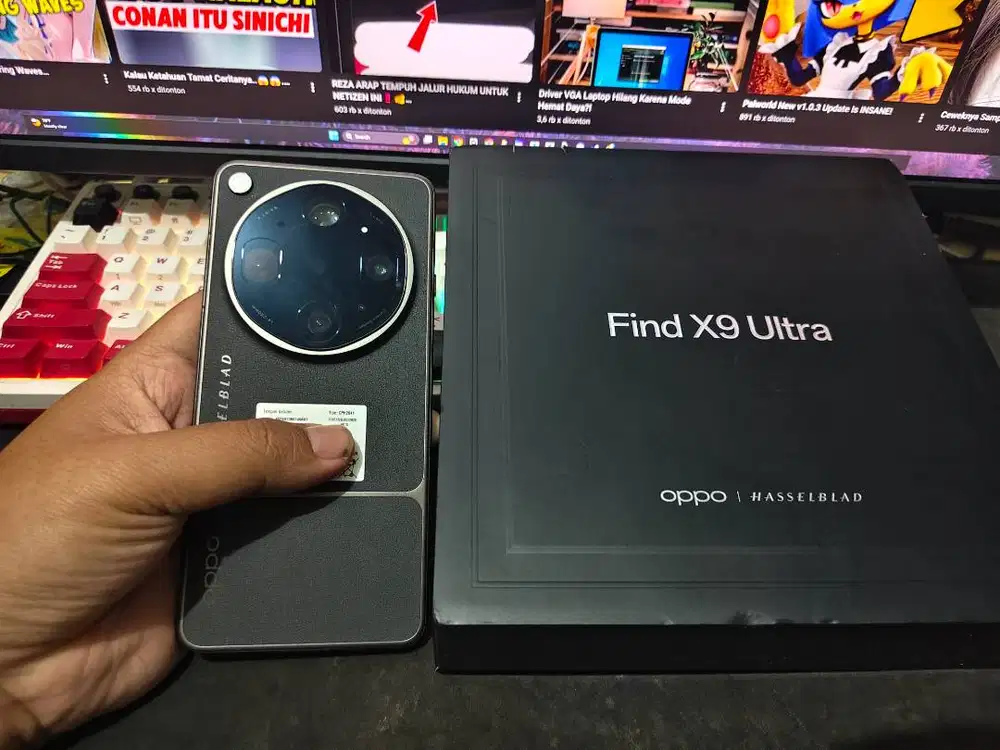 Oppo find x9 ultra 512gb fullset garansi panjang 2028