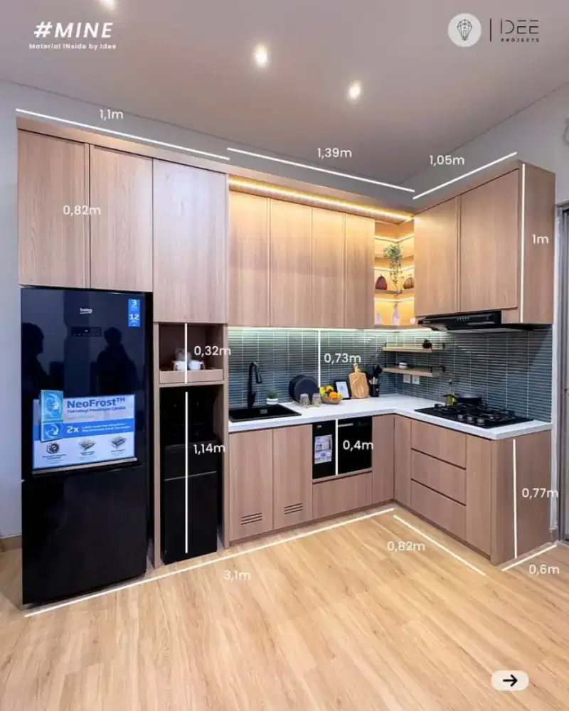 Kitchen set minimalis kitchen set murah kitchen set minimalis kitchen