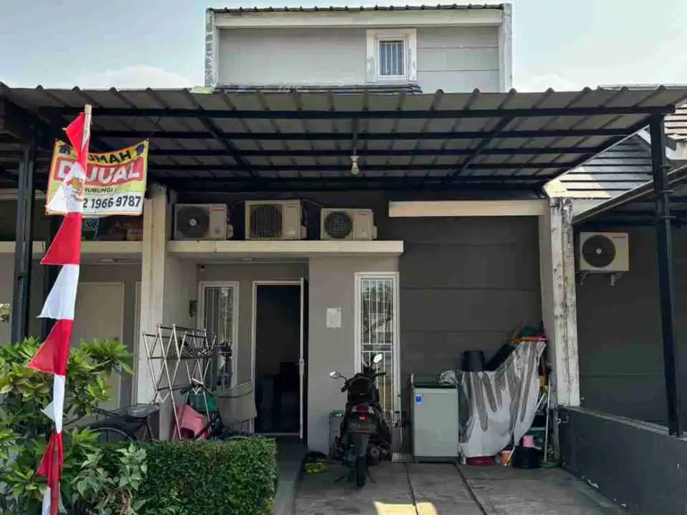 Rumah 2lantai cantik strategis di cluster Puri cendrawasih cash/KPR