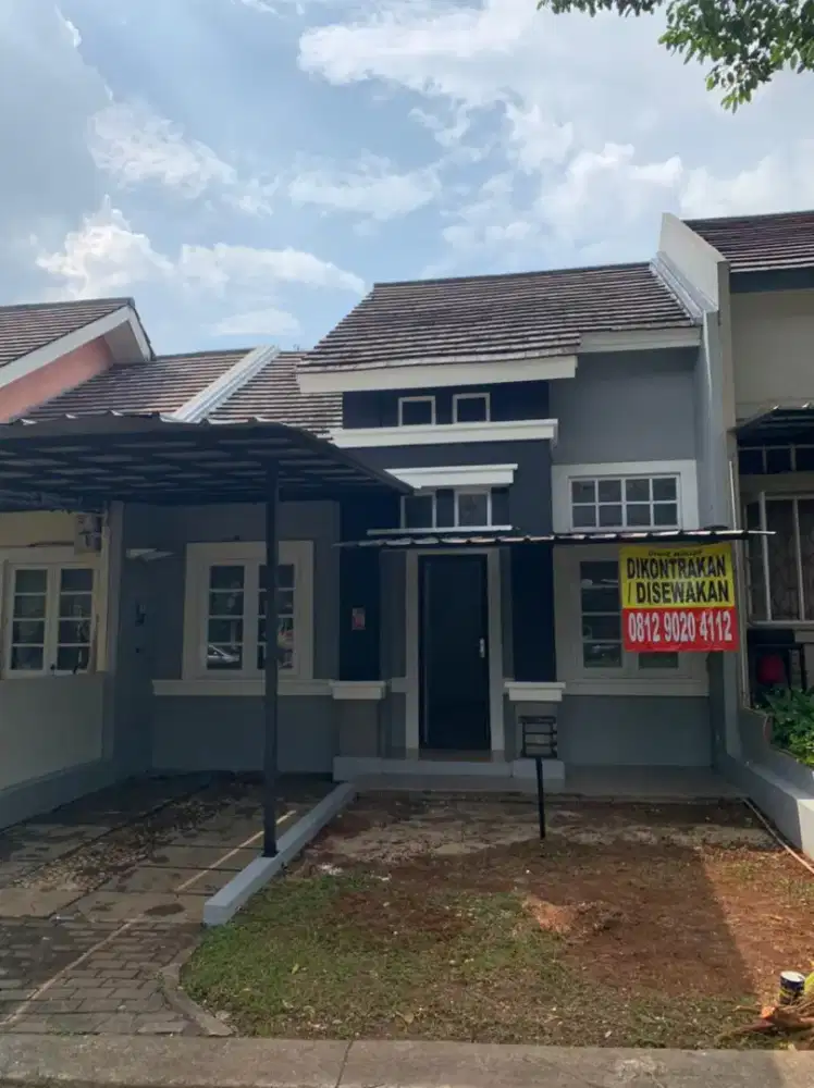 Rumah Disewakan Dikontrakkan Kota Wisata Bogor