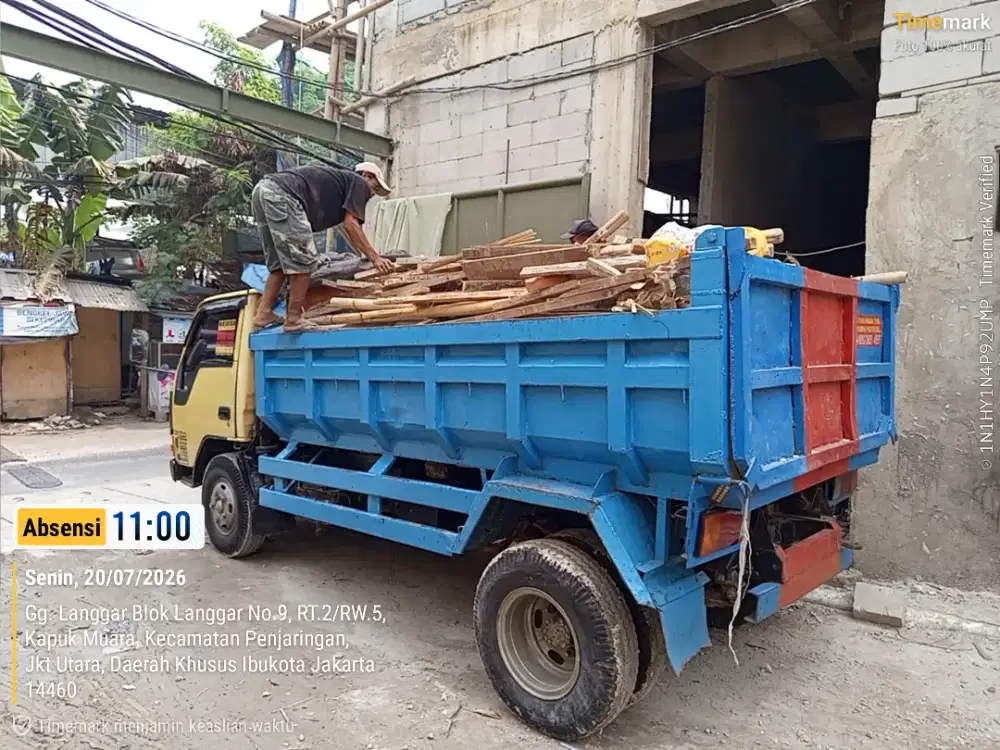Jasa angkut puing sampah tanah dan pengurugan