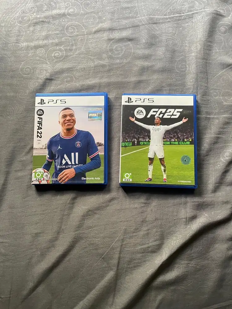 BD disc game ps5 fifa 22 & fifa 25