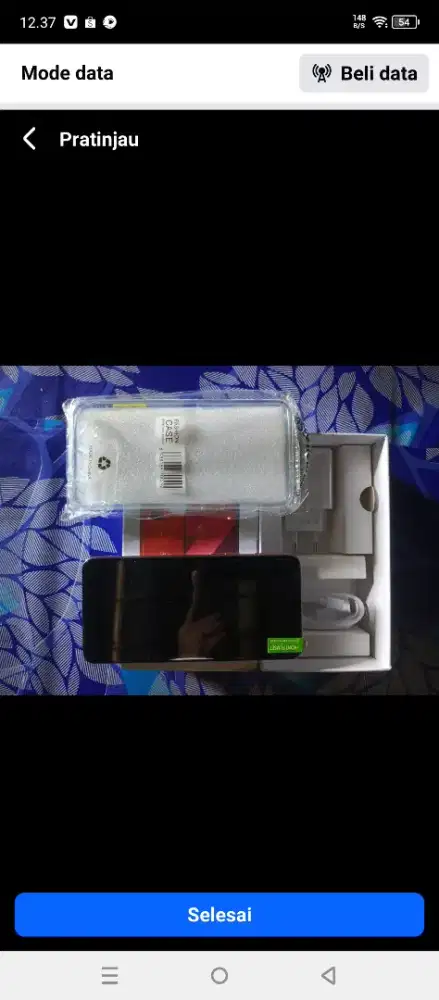 Jual hp baru murah Oppo a3s ram 6/128 layar 6,2 inch ada kotak hp cis