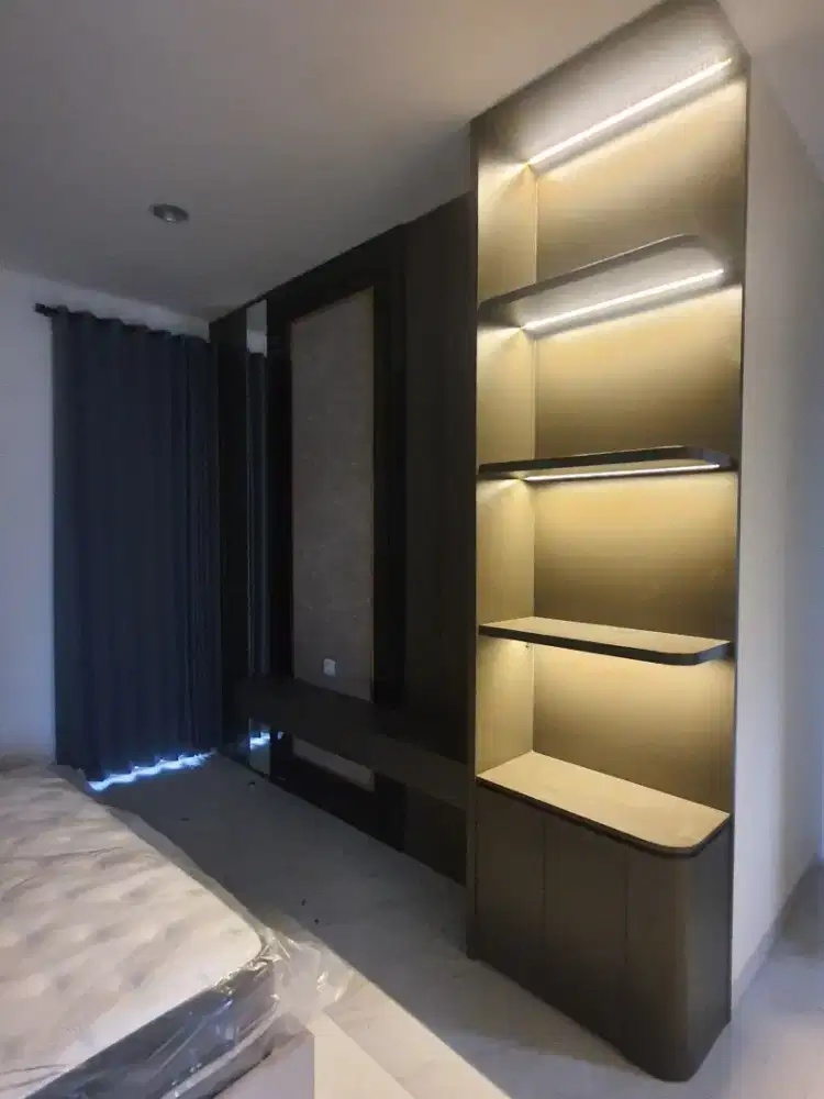Furniture custom kitchenset bedset wallpanel freedesain murmer