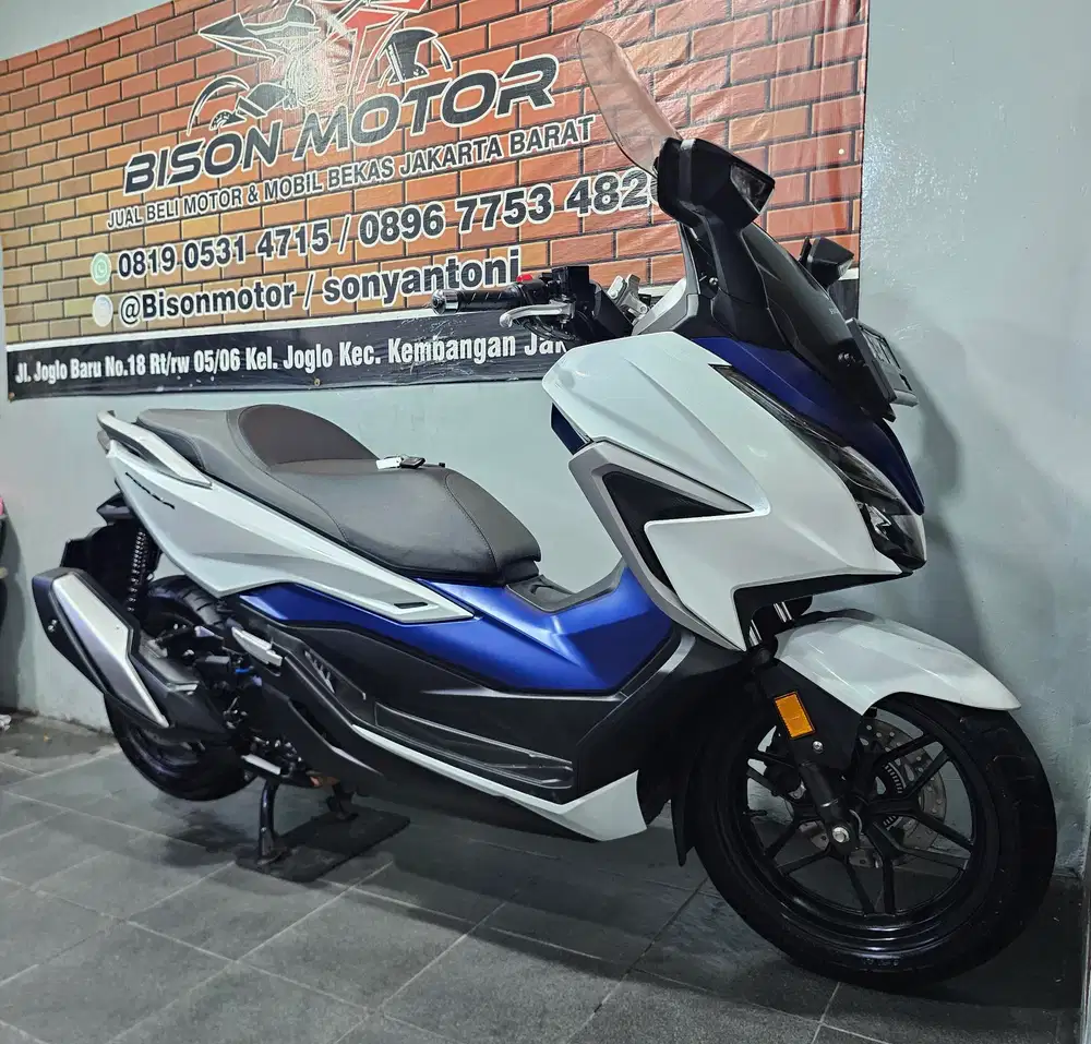 Km 10rb! Seperti baru! HONDA NEW FORZA 250 FI ABS 2021 pajak panjang