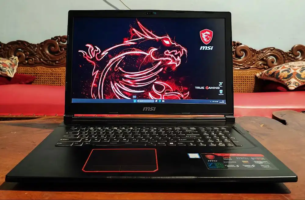 Laptop Gaming MSI Intel Core i7 VGA Nvidia GTX 1070 RAM 16GB SSD 256GB