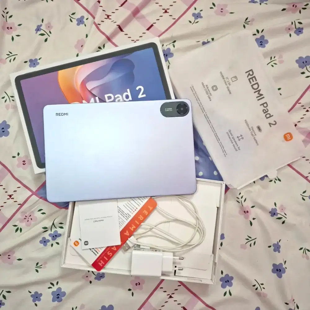 REDMI PAD2 4GB/,128GB SECOND LIKE NEW 100%ORI FULL SET 100%MULUS