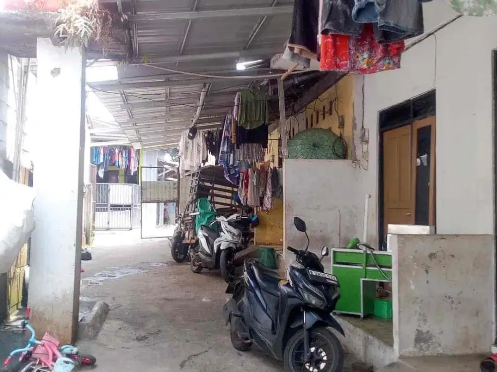 Dijual Cepat Tanah dan Kontrakan 7 Pintu di Dekat Pasar Kranggan Jatisampurna Bekasi