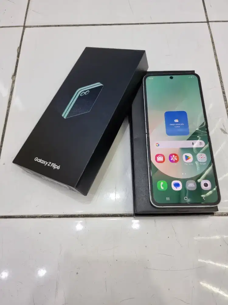 Samsung z flip 6 5G 12/512 ex resmi mint mulus fullset ori