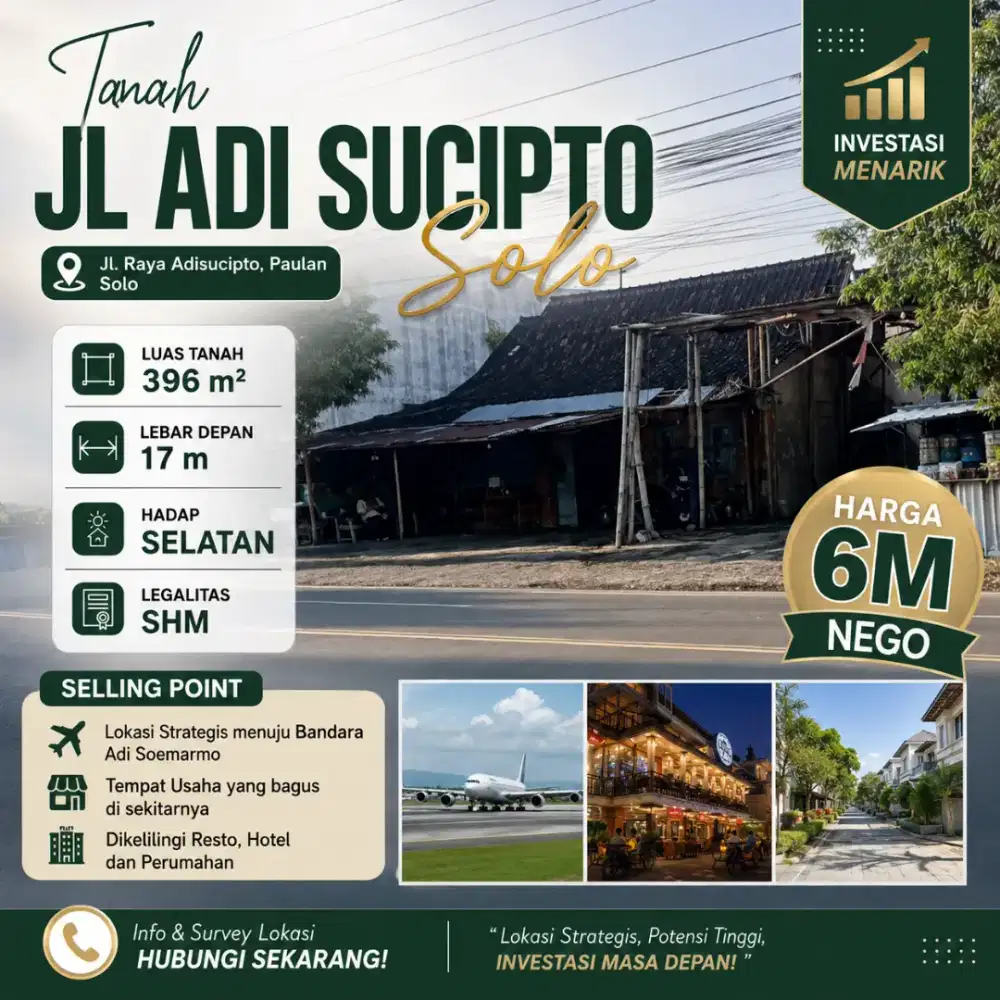 Tanah Untuk Usaha
