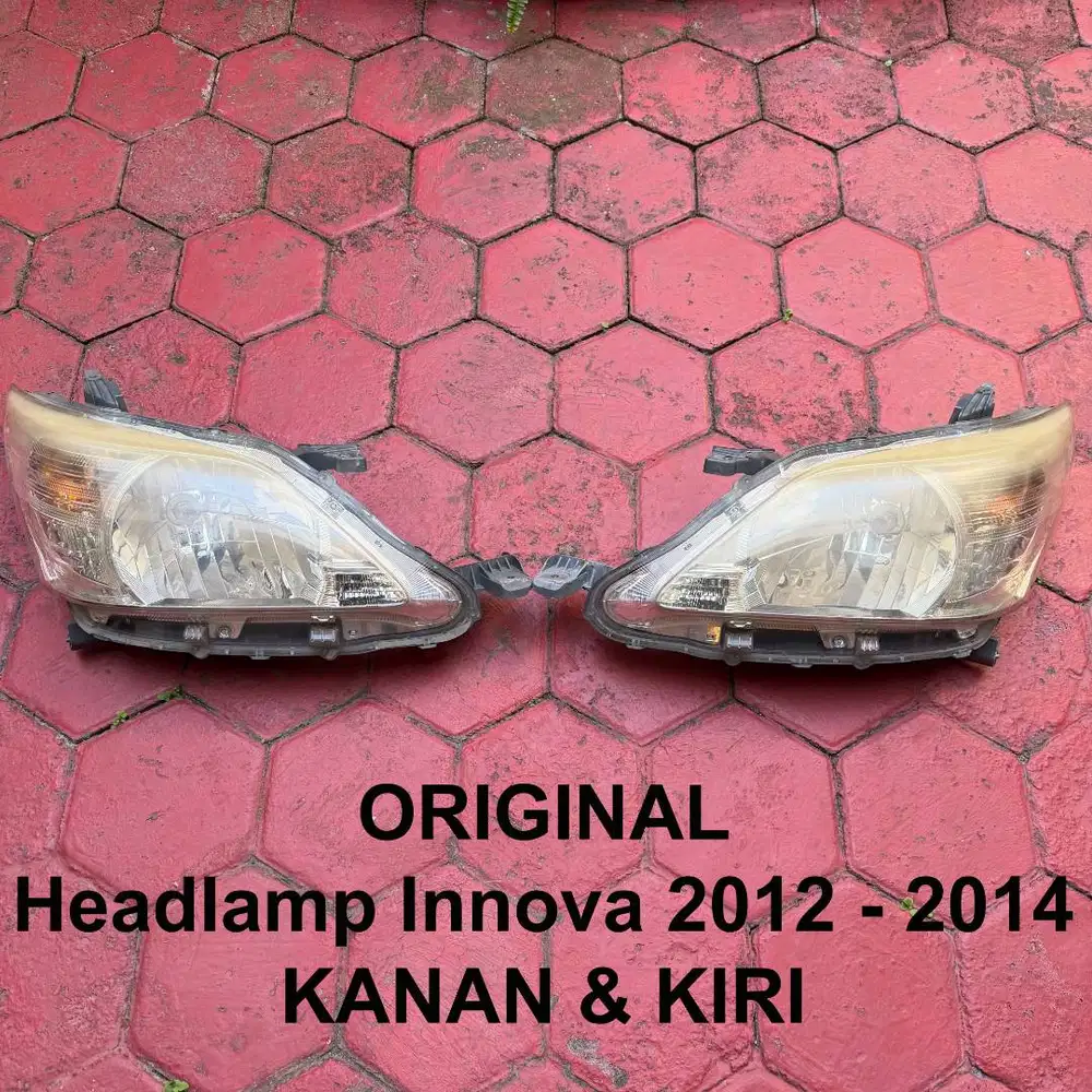 Headlamp Lampu Depan Kijang Grand Innova 2012 2015 Kanan Kiri 1 Set