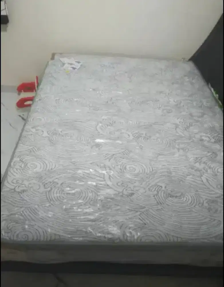 Springbed CENTRAL deluxe plush fullset+Divan Sandaran UK 180x200