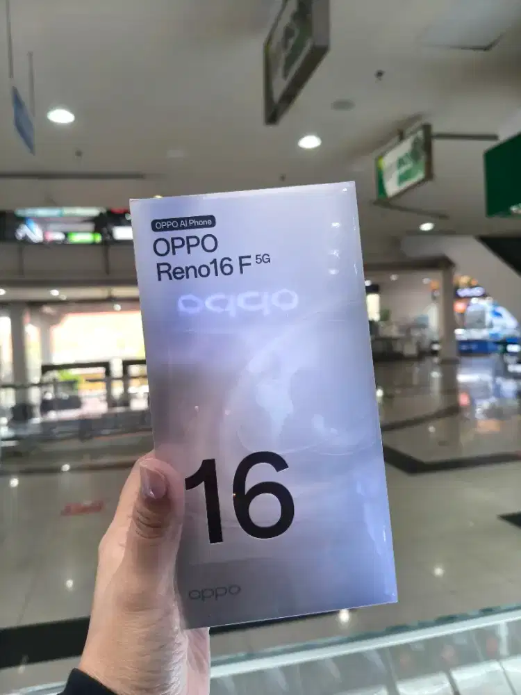 Oppo Reno 16f new garansi resmi 8/256gb