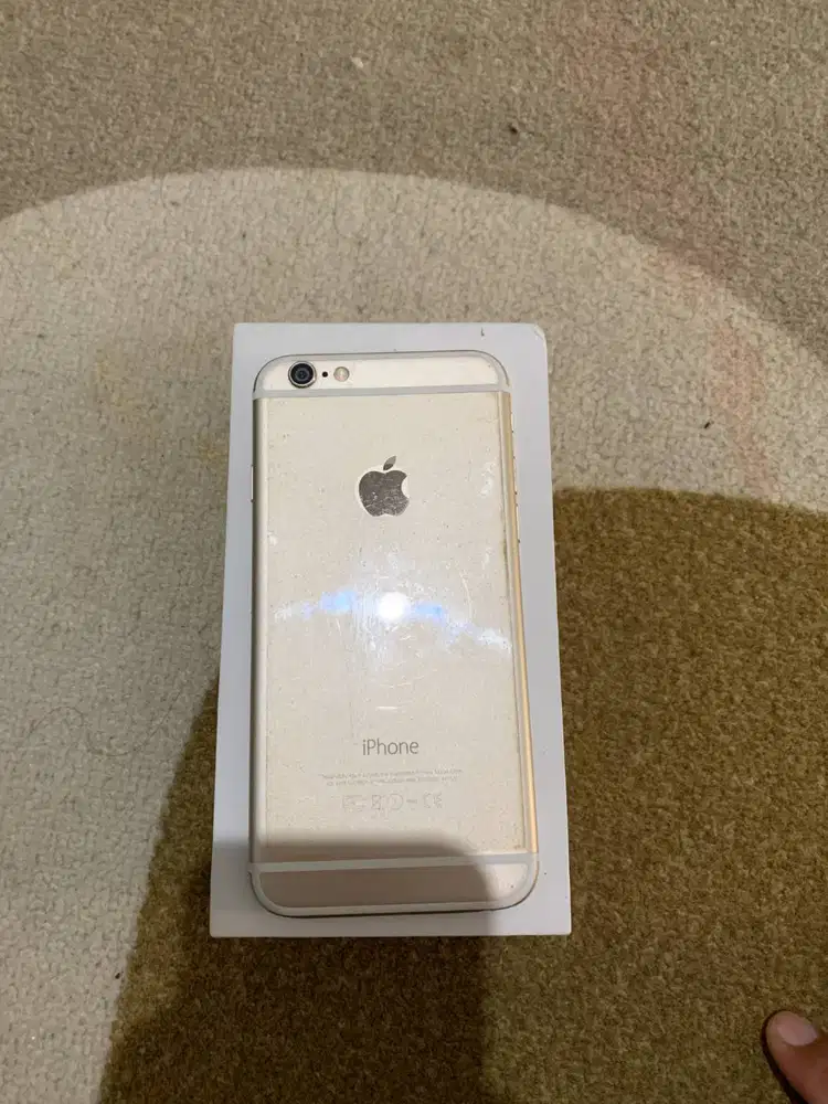 iPhone 6 Gold 16 GB iBox. Dus Lengkap Fungsi Normal