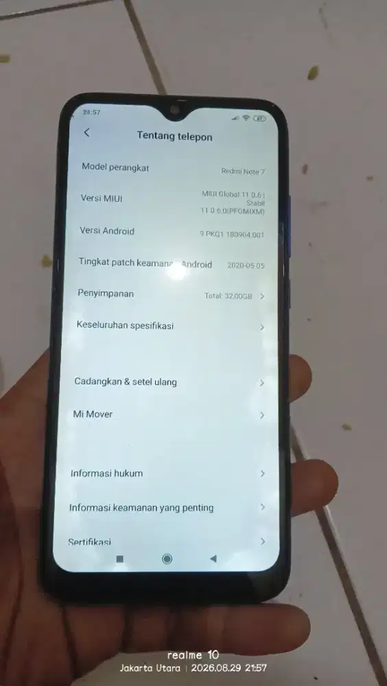 Xiaomi Redmi note 7 3/32 blue