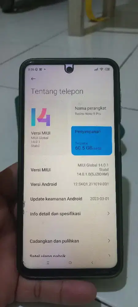 Redmi note 9 pro