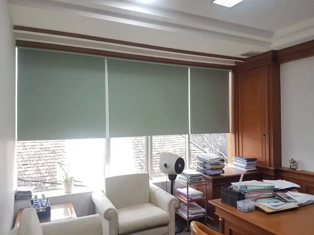 Roller blind indoor | Gorden Custom | Wallpaper dinding |