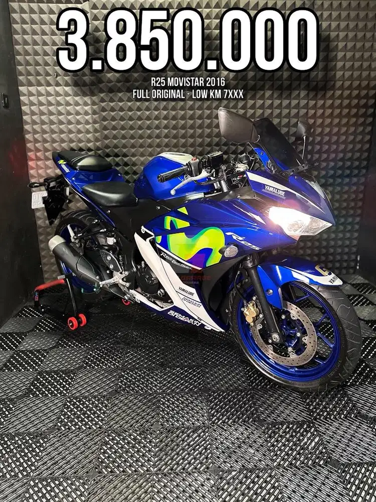 R25 OR R 25 MOVISTAR 2016 LOW KM 7XXX FULL ORI RAWATAN SUPERB UNIT BRO