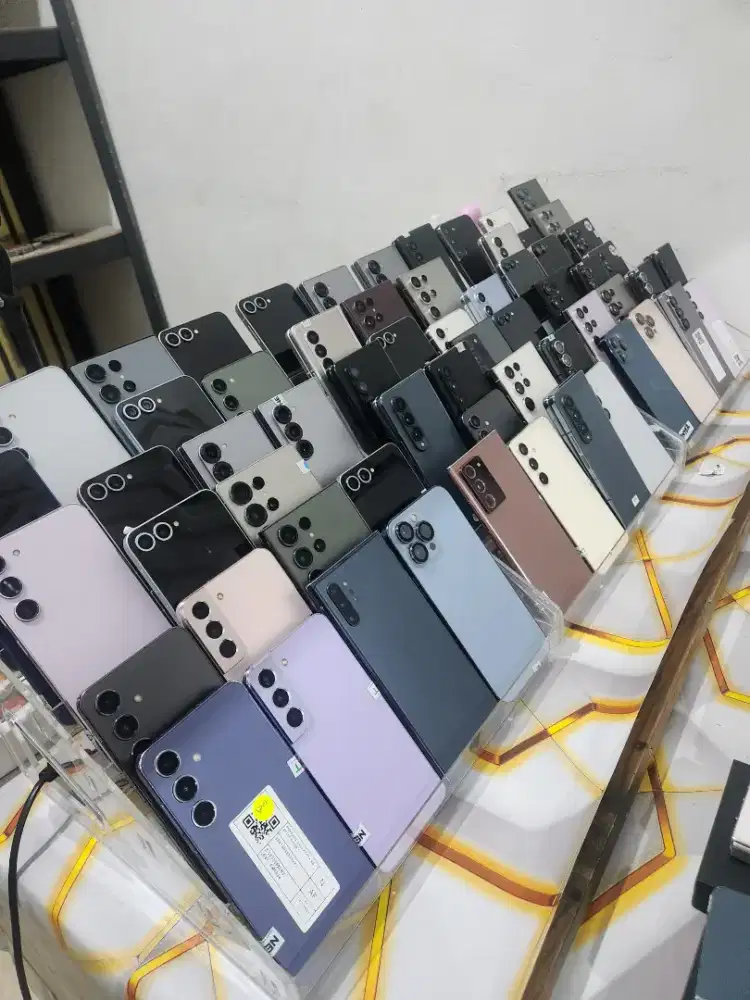 Samsung z flip, z fold,seri s,seri note dll resmi sein