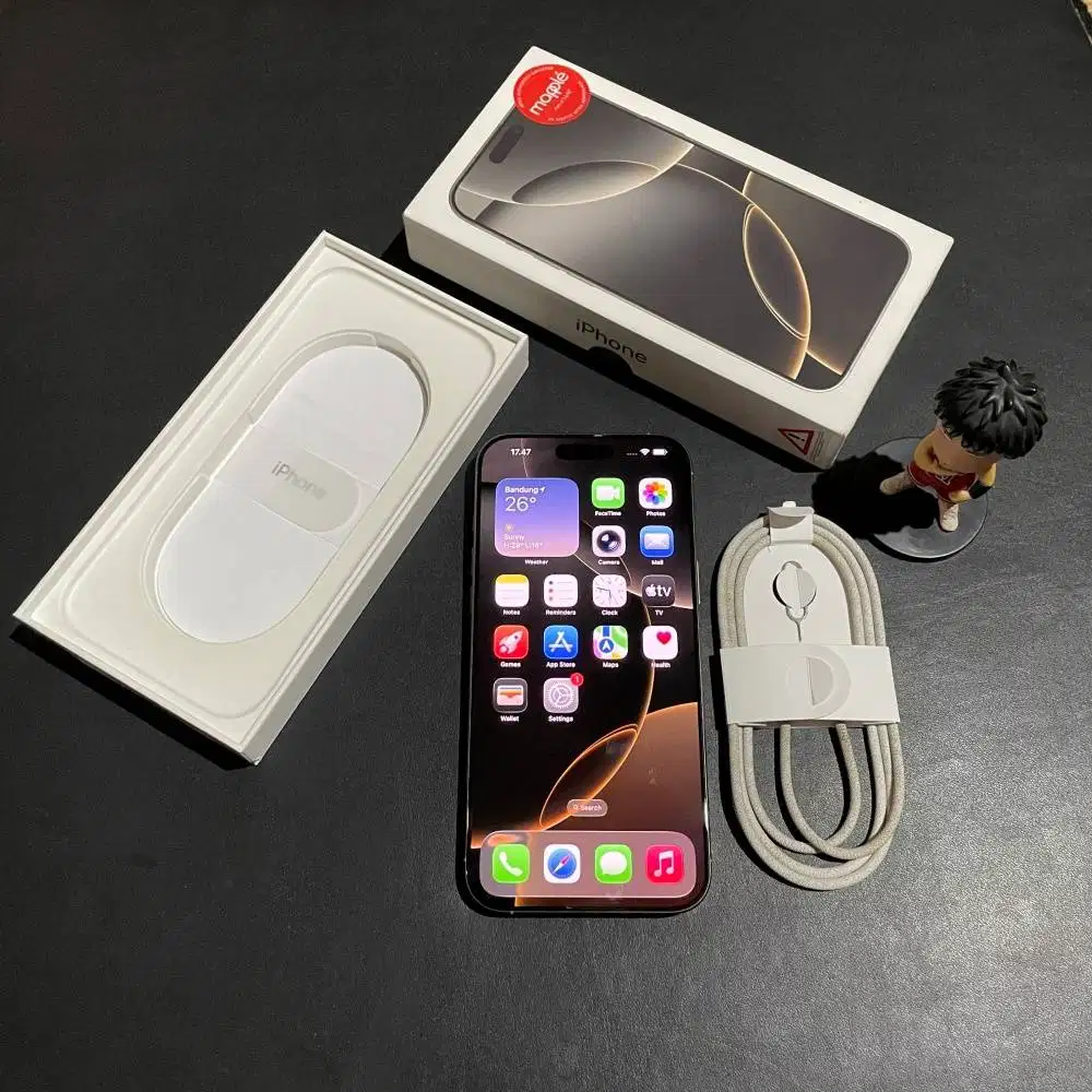 iPhone 16 Pro Max 512gb iBox Digimap Natural Titanium Fullset Original
