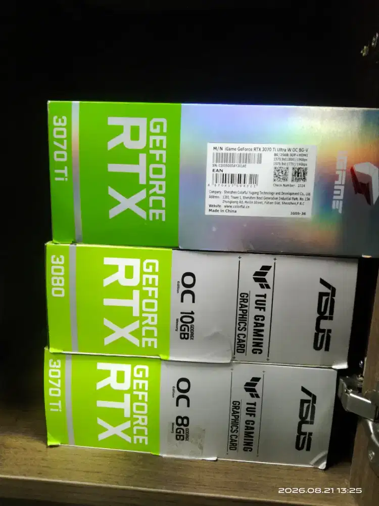 RTX 3070 Ti & RTX 3080 Second