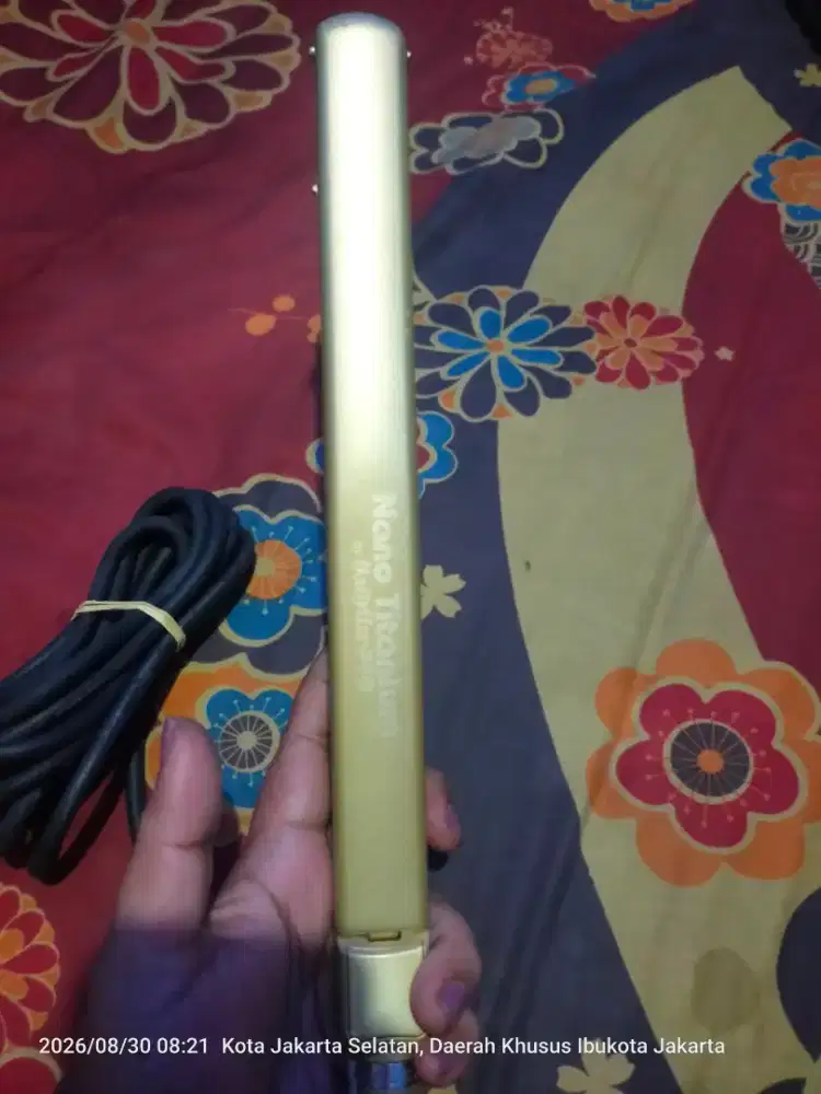 Catokan babyliss pro nano titanium gold