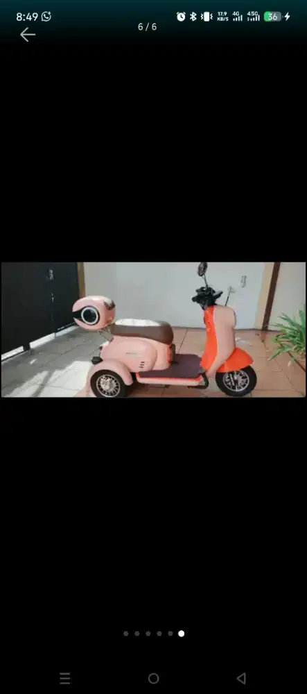 Jual sepeda sepeda listrik roda tiga
Pacific crosser warna peach