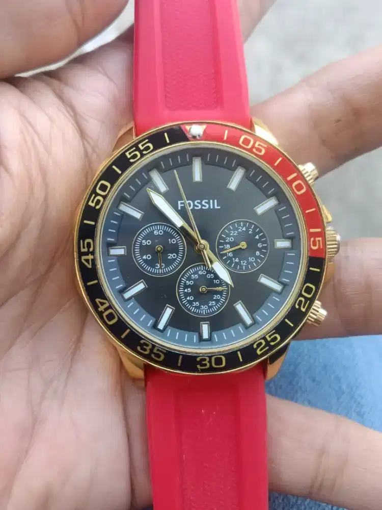 jam tangan Fossil chronograph ori