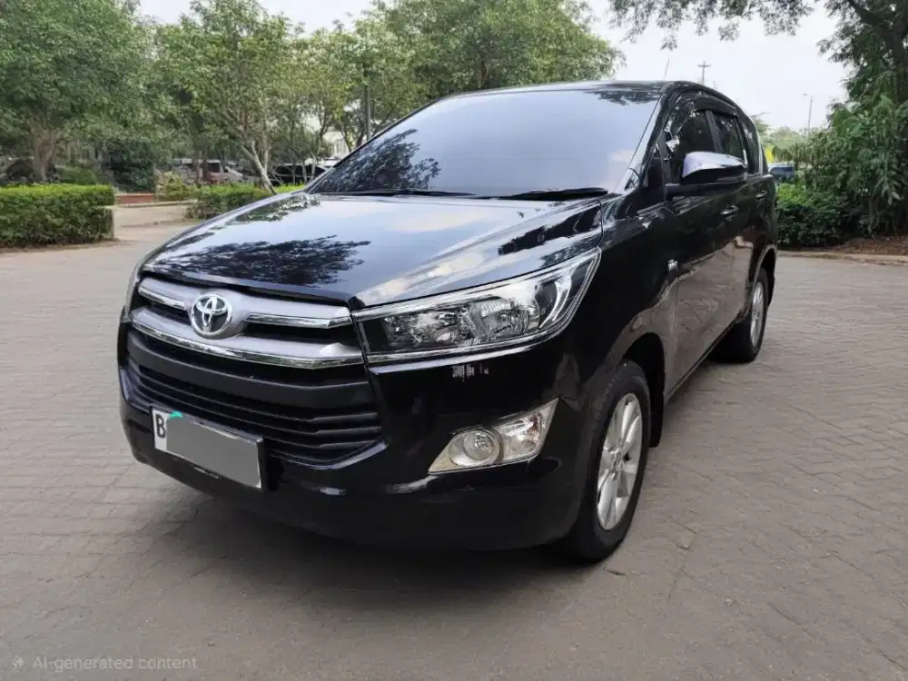 Toyota kijang innova g 2.0 bensin th 2019 hitam
