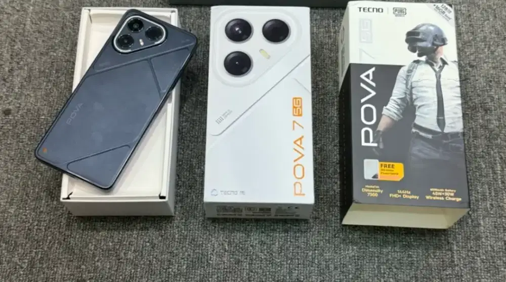 Jual cepet tecno pova 7 8/256gb