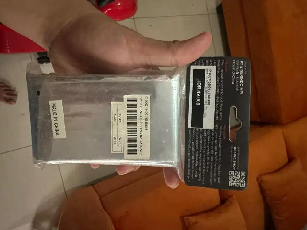 Emergency blanket eiger gunung outdoor