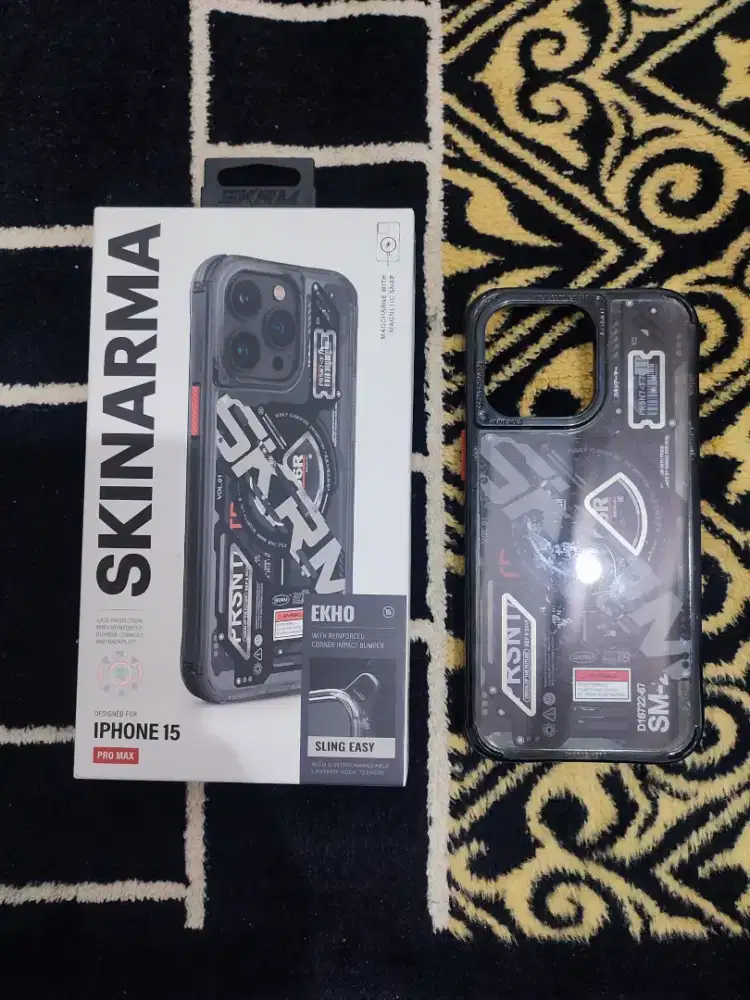 JUAL CEPAT CASING SKINARMA IPHONE 15 PRO MAX LIKE NEW LAYAK PAKAI