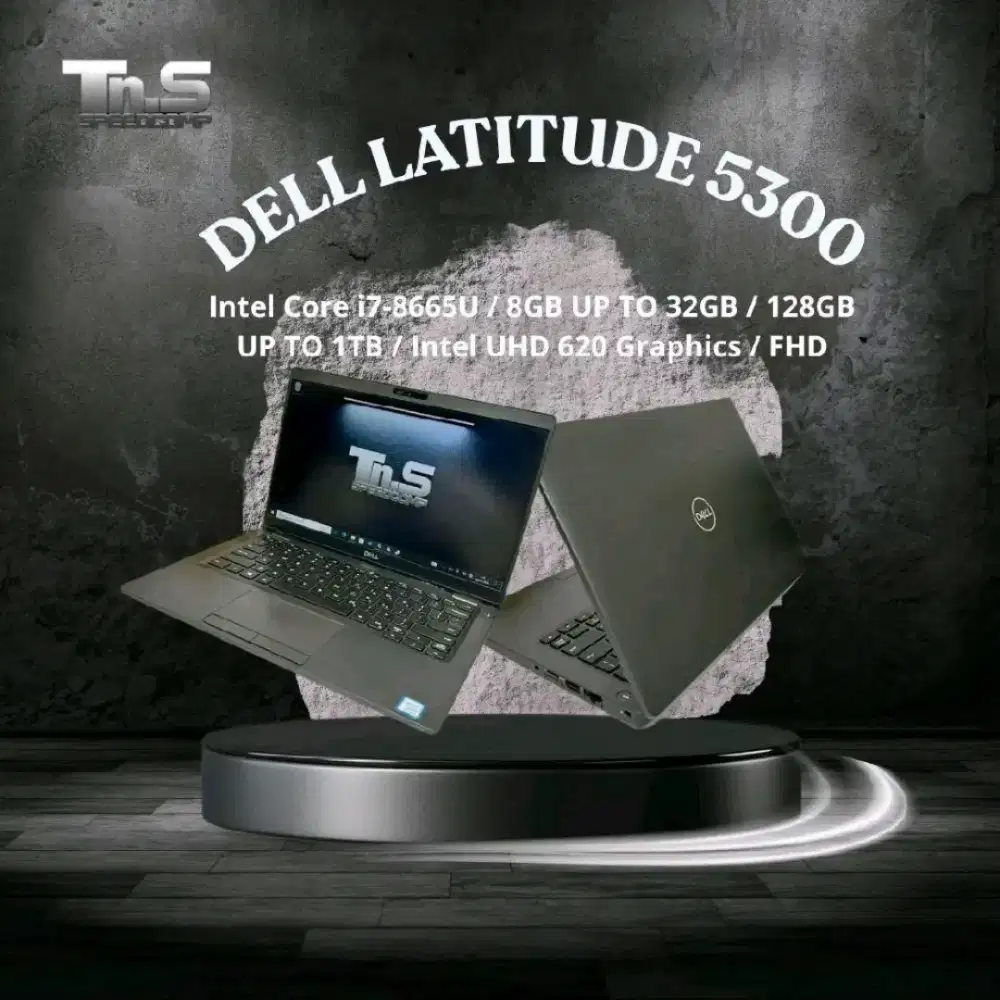 DELL LATITUDE 5300 i7-8665U 8TH GEN /32GB RAM /1TB SSD /non TOUCHSCREE