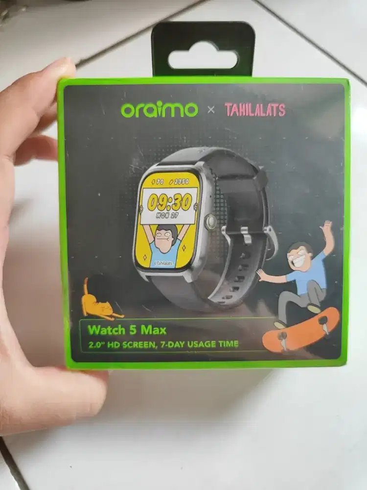 Smartwatch Oraimo x Tahilalats Watch 5 Max